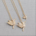 Pavé Diamond Hummingbird Necklace available in 14k Yellow Gold, White Gold, or Rose Gold