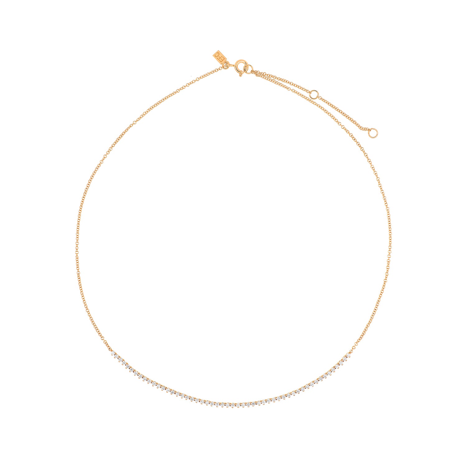 Diamond Segment Necklace — EF Collection®