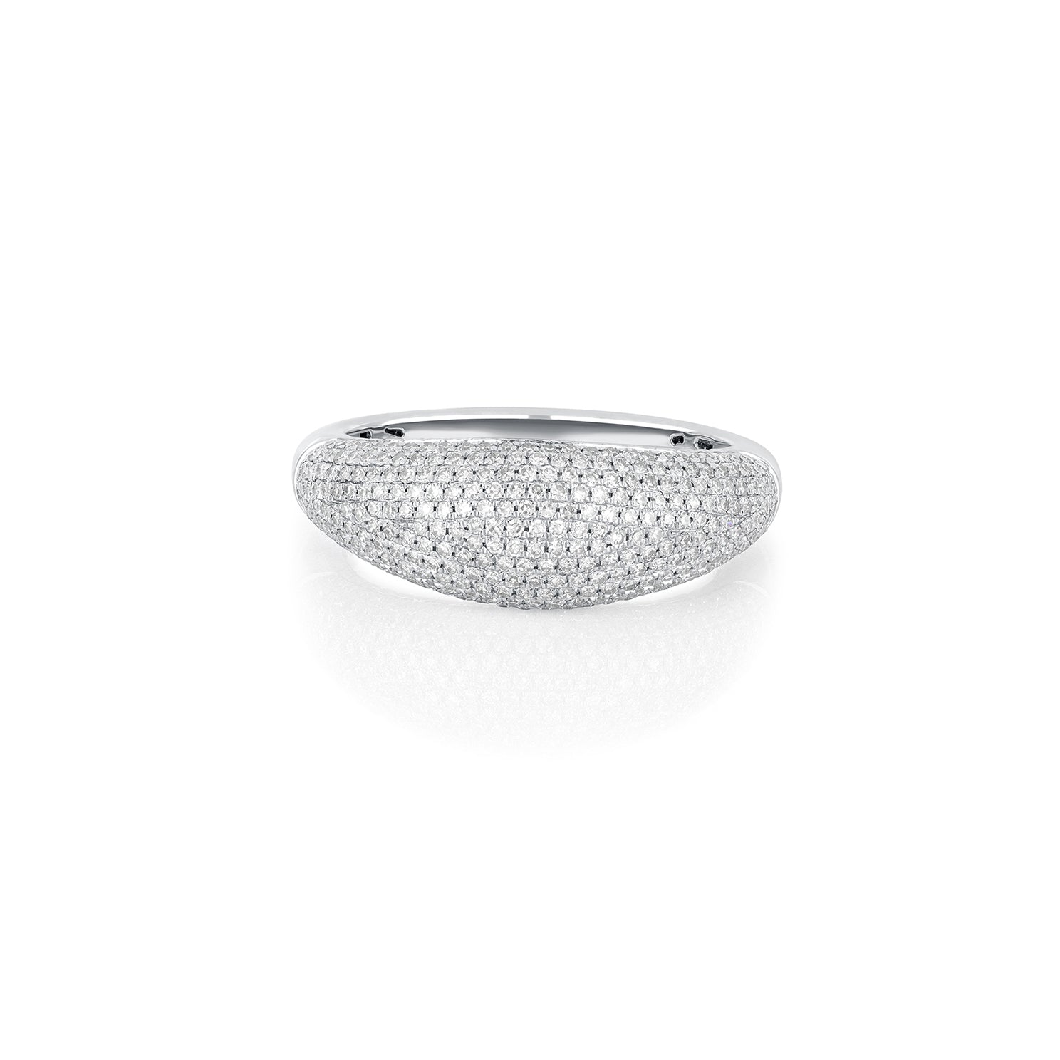 Pavé Diamond Jumbo Dome Ring