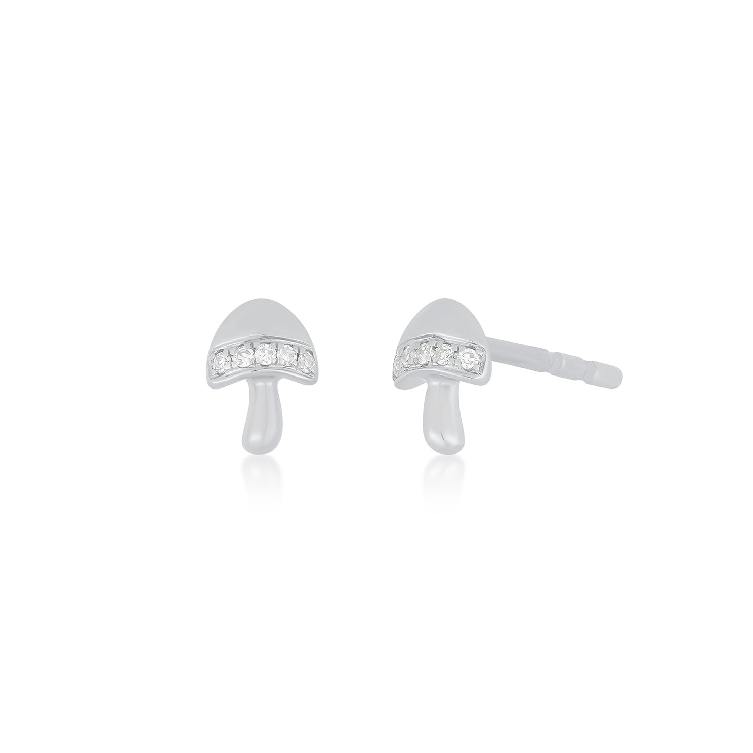 Mini Magic Mushroom Stud Earring