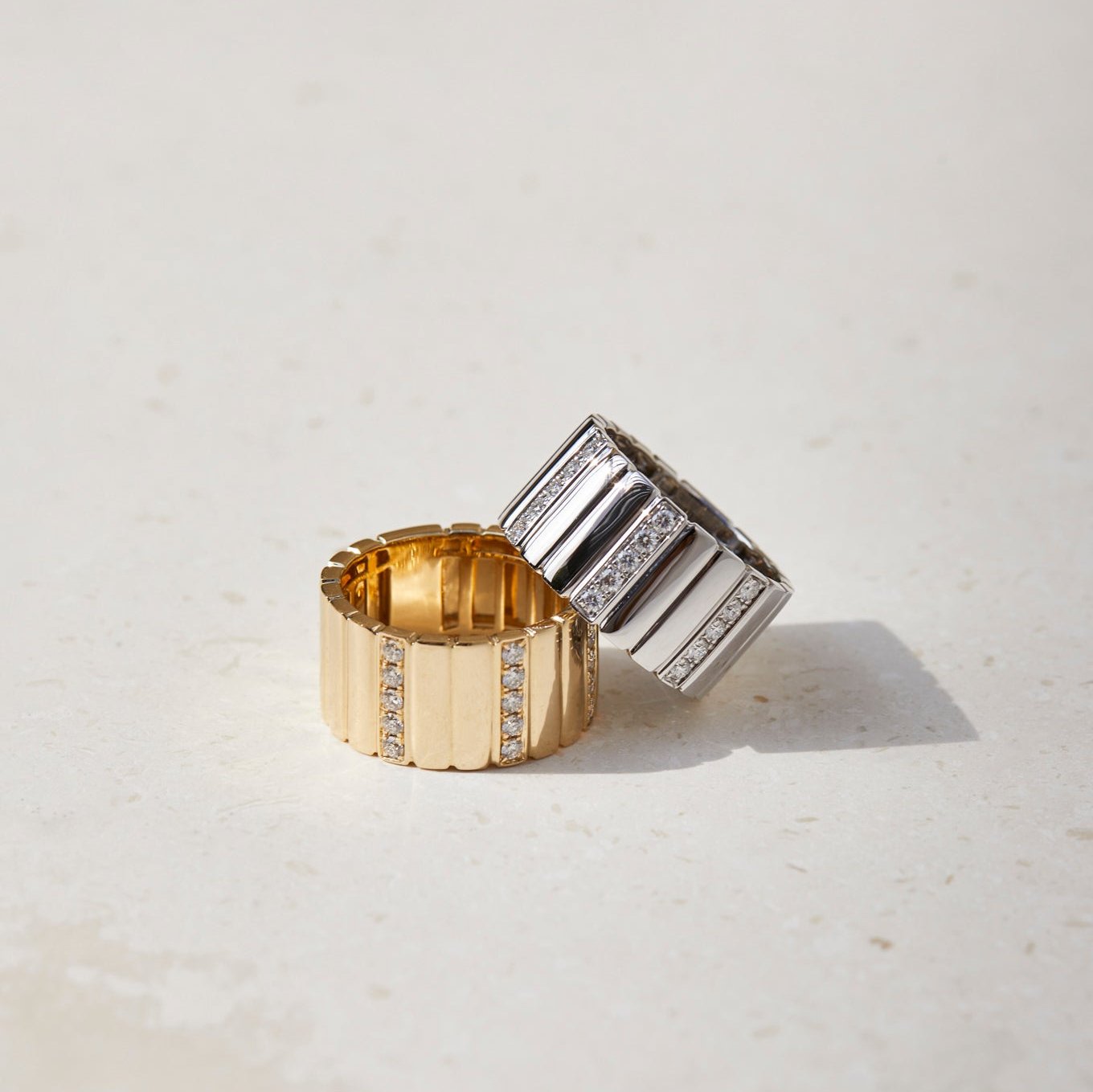 Kaia Cigar Band Ring