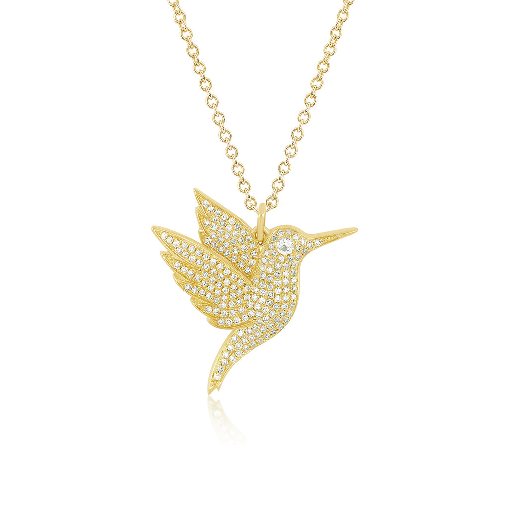 Hummingbird hot sale gold pendant